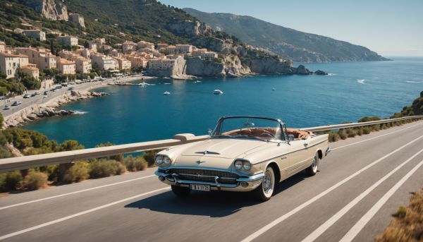 What Is It Like to Drive a Vintage Car Along the French Riviera ?